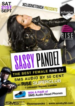 SMS Audio @ Rise Superclub, London, UK