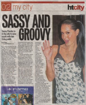 Sassy Pandez (Hindustan Times) Sassy And Groovy