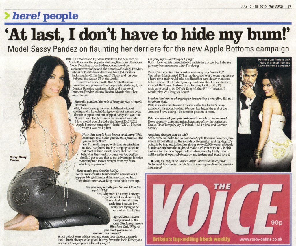 Sassy Pandez (The Voice Newspaper)